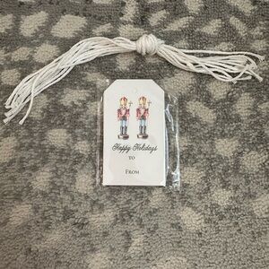 Festive Nutcracker gift tags